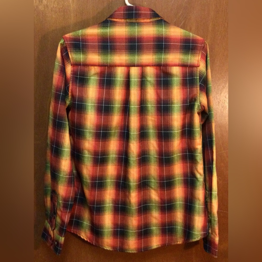 Dixxon Flannel Women Hatebreed Perseverance Snap Button Shirt ~ Size Medium - Picture 6 of 6